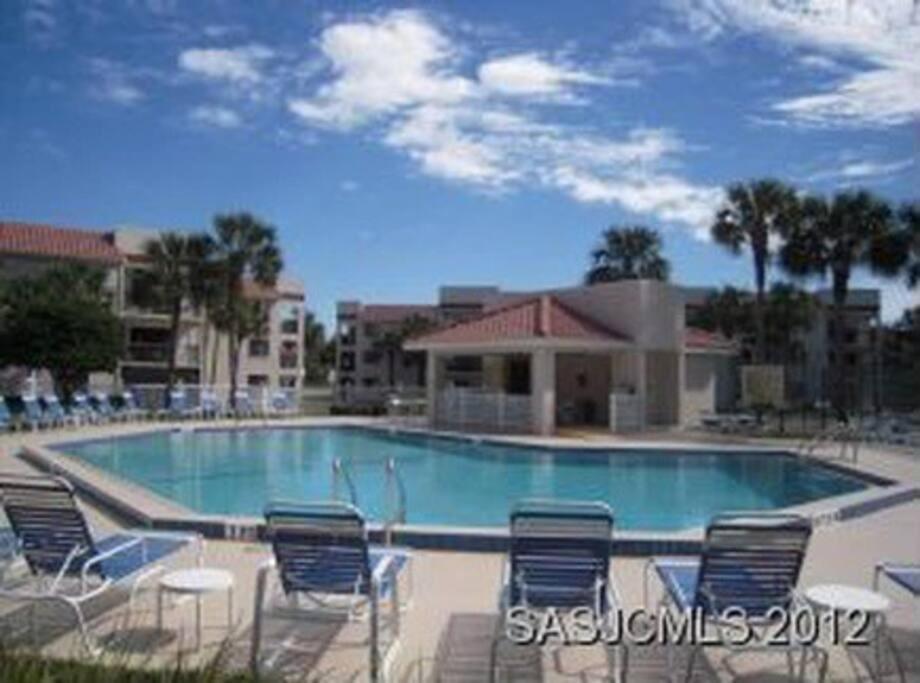 Beach Side Complex B23 1 Bed 1 Bath W/Heated Pool Сейнт-Огастін Екстер'єр фото